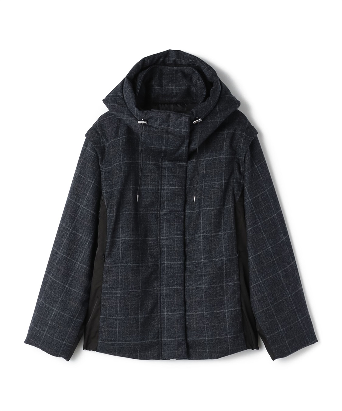 ATSURO TAYAMA 中綿入りチェック柄ブルゾン_variation_1
