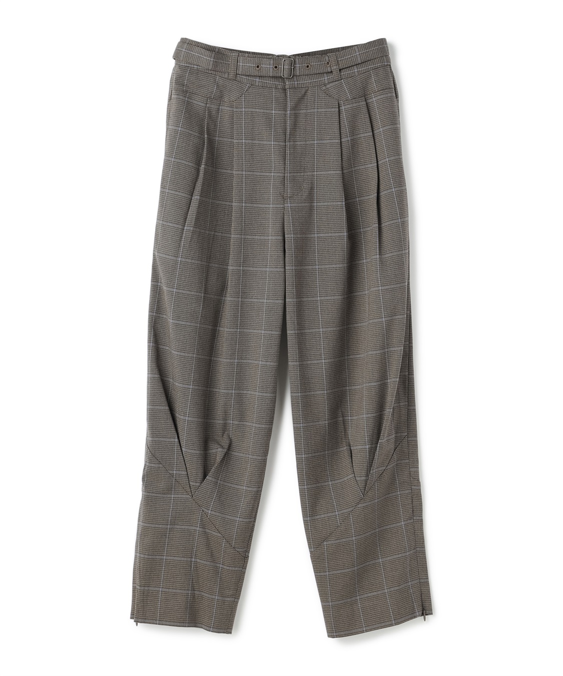 ATSURO TAYAMA 裾ファスナーテーパードパンツ_main