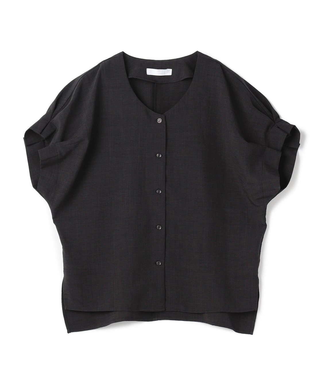 CROSS FUNCTION 《シワになりにくい》サマナチュラ袖ボリュームタックブラウス【CF/クロスファンクション】_variation_1