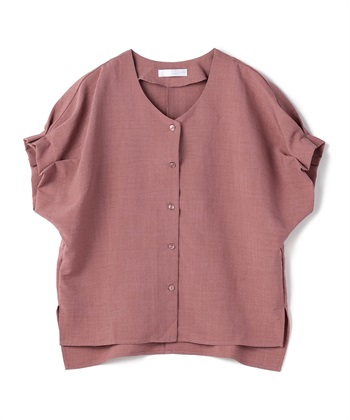 CROSS FUNCTION 《シワになりにくい》サマナチュラ袖ボリュームタックブラウス【CF/クロスファンクション】_variationthumb_2