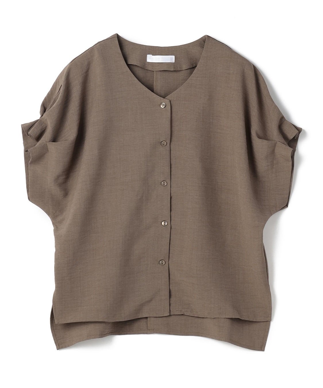 CROSS FUNCTION 《シワになりにくい》サマナチュラ袖ボリュームタックブラウス【CF/クロスファンクション】_variation_4