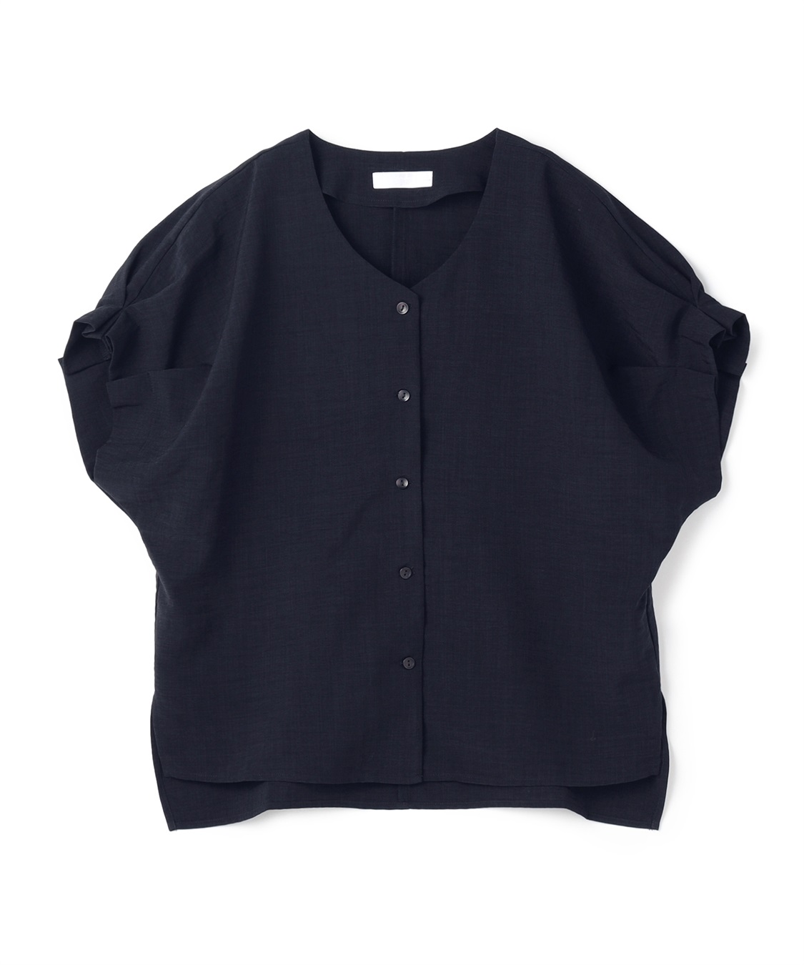 CROSS FUNCTION 《シワになりにくい》サマナチュラ袖ボリュームタックブラウス【CF/クロスファンクション】_variation_6