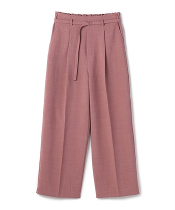 CROSS FUNCTION 【メディア掲載】《UVカット》サマナチュラセンタープレスワイドストレートパンツ【CF/クロスファンクション】_variationthumb_2