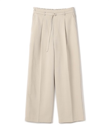 CROSS FUNCTION 【メディア掲載】《UVカット》サマナチュラセンタープレスワイドストレートパンツ【CF/クロスファンクション】_variationthumb_3