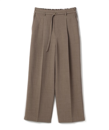 CROSS FUNCTION 【メディア掲載】《UVカット》サマナチュラセンタープレスワイドストレートパンツ【CF/クロスファンクション】_variationthumb_4