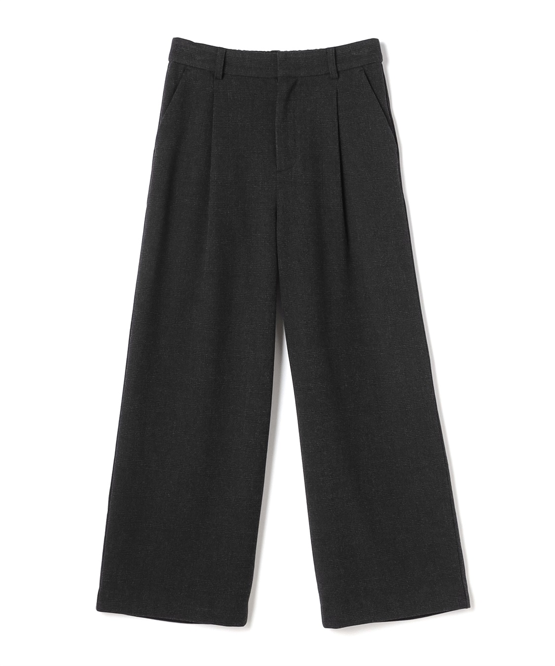 CROSS FUNCTION 《ストレッチ》エブ楽 ウールライクタックワイドパンツ【CF/クロスファンクション】_variation_5