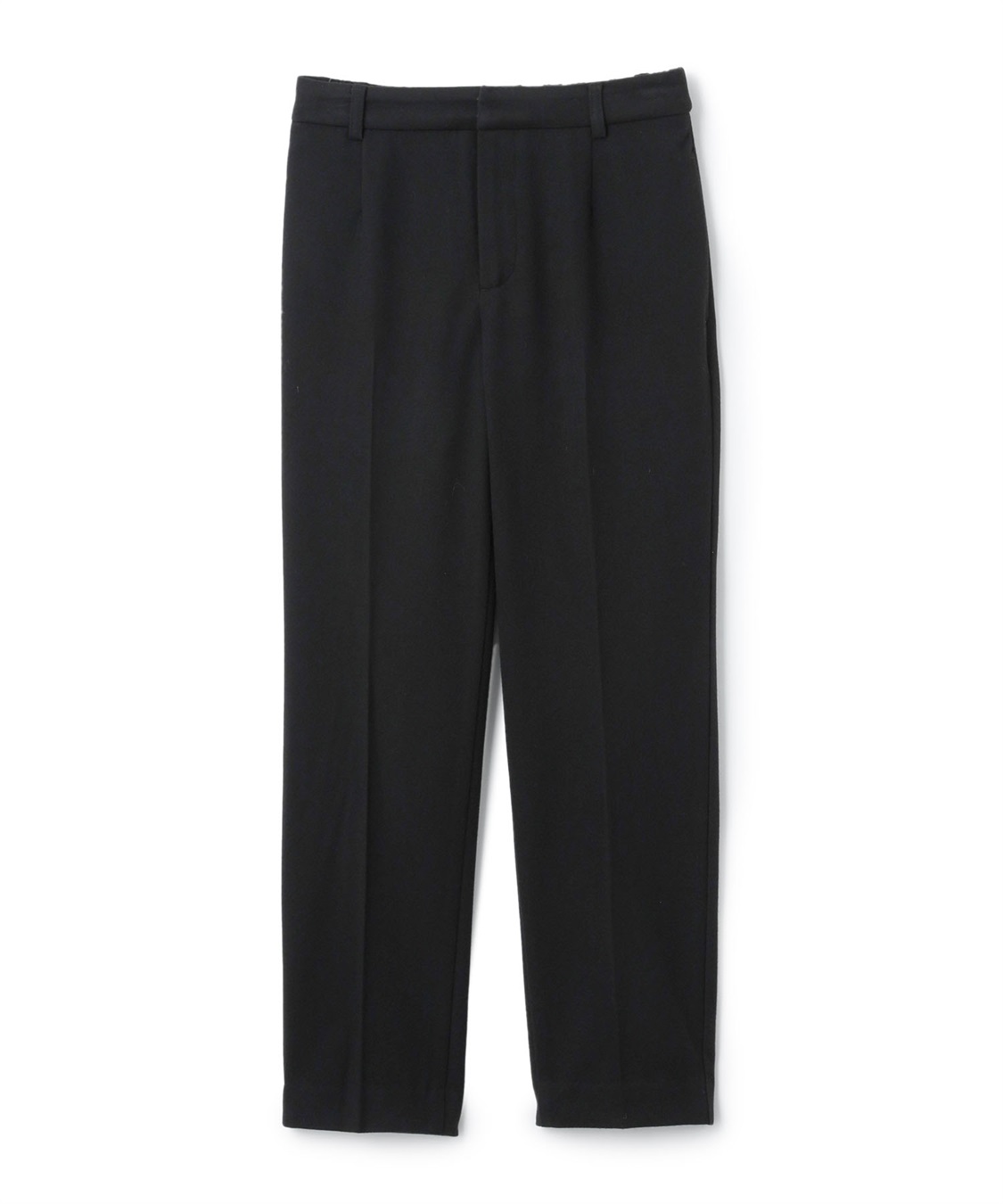 CROSS FUNCTION 《ストレッチ》エブ楽 ウールライクセンタープレステーパードパンツ【CF/クロスファンクション】_variation_1
