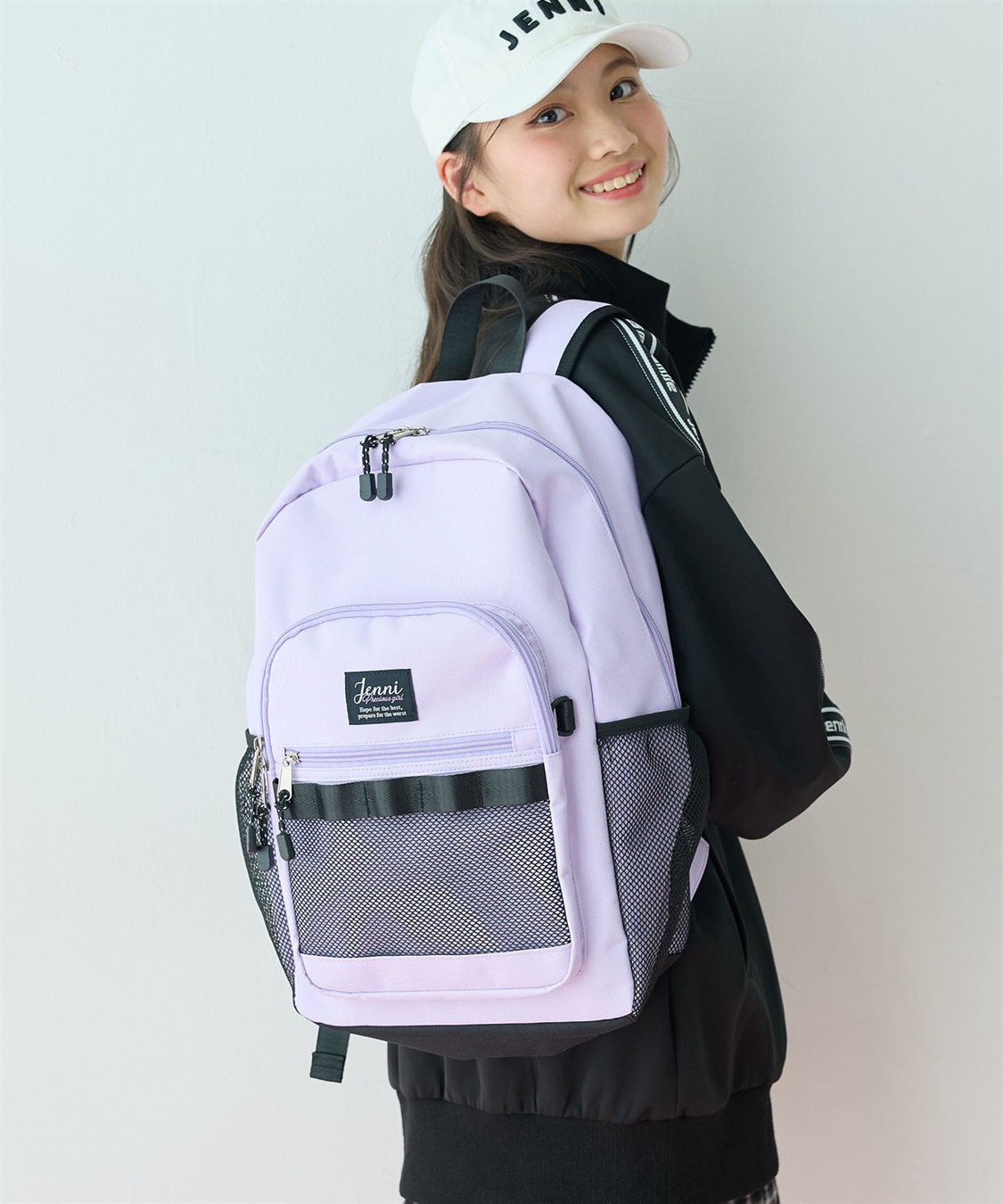 JENNI 【JENNI/ジェニィ】【23L】メッシュポケット撥水リュック_variation_2