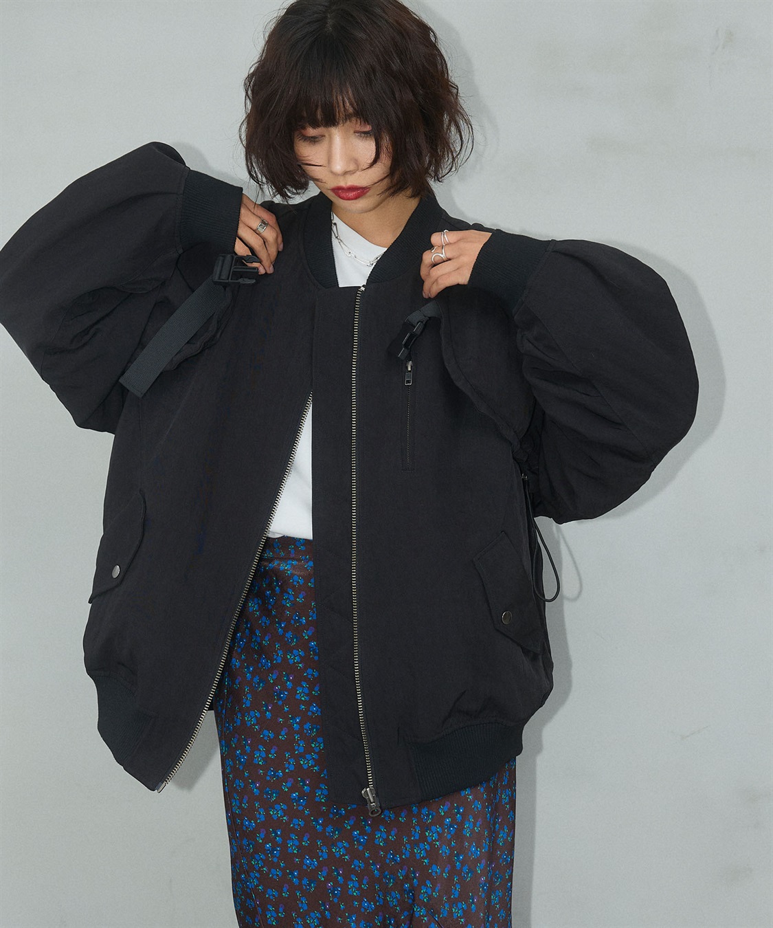 4way MA-1 ELLEgirl｜クロスプラス公式通販サイト