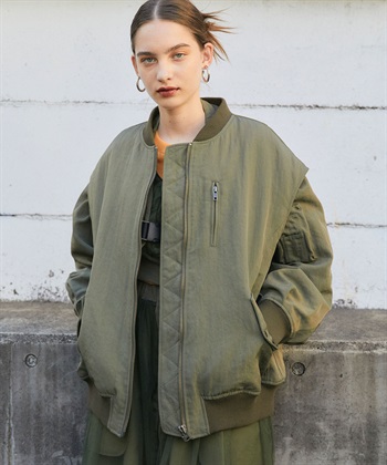 4way MA-1(カーキ-FREE)