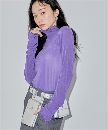 ELLEgirl シアーラメインナートップス_variationthumb_3