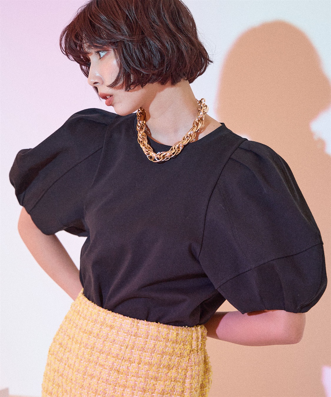 ELLEgirl コクーンスリーブT_variation_1