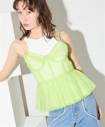 ELLEgirl チュールペプラムビスチェ_variationthumb_3