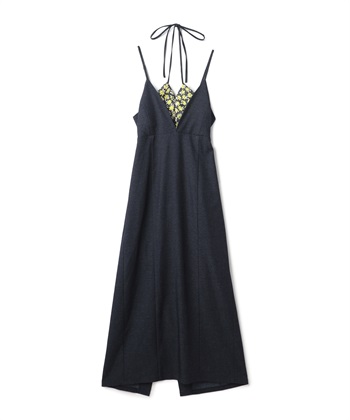 ELLEgirl フラワージャガードビスチェワンピース_variationthumb_2