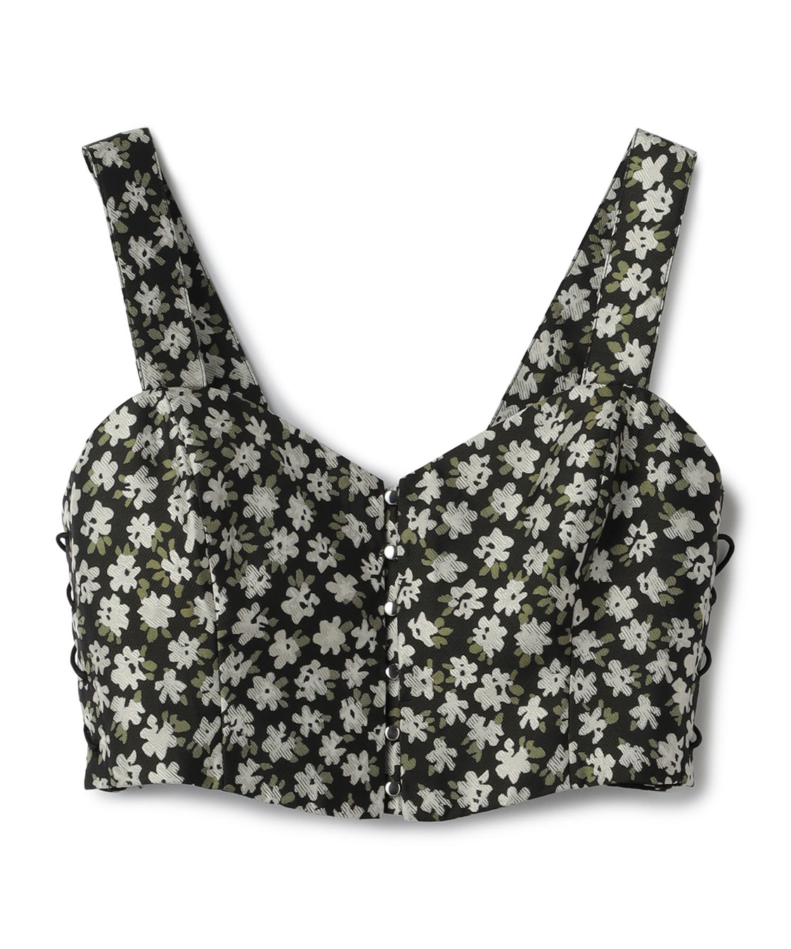 ELLEgirl フロントホックフラワービスチェ_variation_1