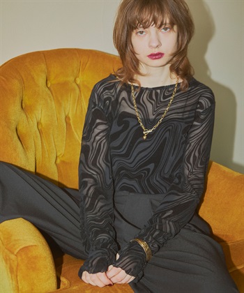 ELLEgirl マーブルシアートップス_variationthumb_1