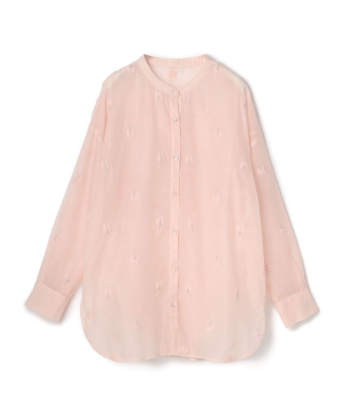 ELLEgirl リボン刺繍シアーシャツ_variation_3