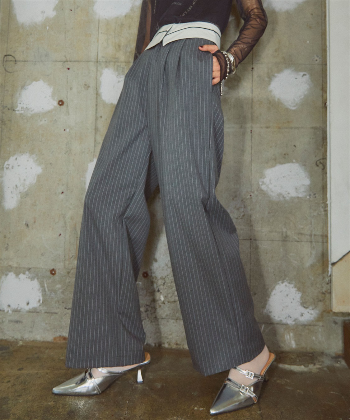 ELLEgirl マーベルトデザインワイドパンツ_variation_1