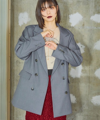 ELLEgirl メンズライクテーラードジャケット_variationthumb_1