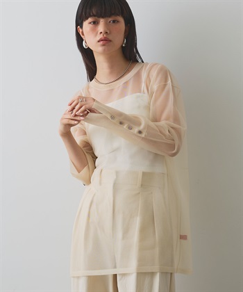 ELLEgirl シアーニットチュニック_variationthumb_1