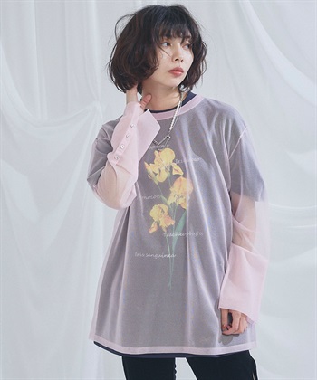 ELLEgirl シアーニットチュニック_variationthumb_3