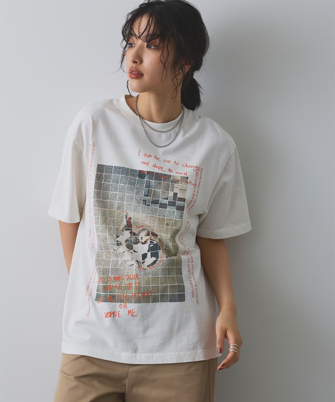 ELLEgirl フォトプリントTシャツ_variation_1