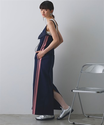 トラックジャージキャミワンピース ELLEgirl｜クロスプラス公式