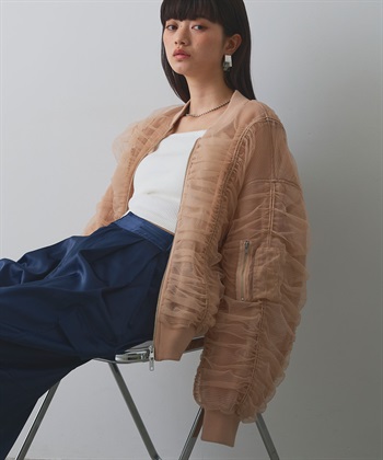 ELLEgirl シャーリングシアーMA-1_variationthumb_3
