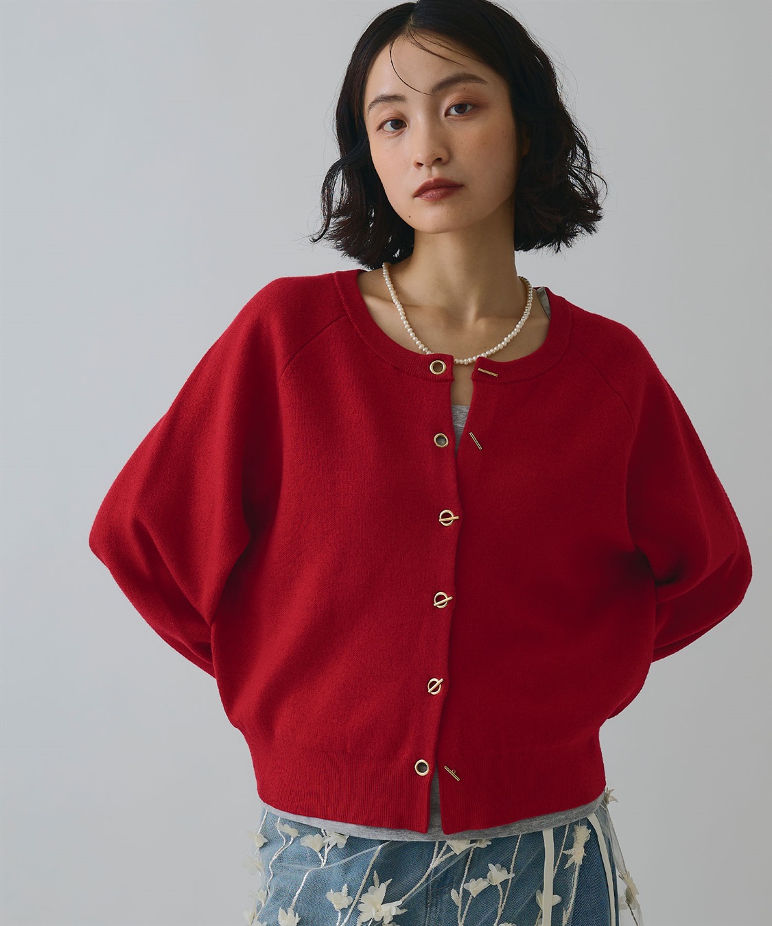 ELLEgirl トグル釦デザインカーディガン_variation_3