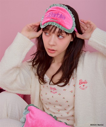 ELLEgirl 《Barbie&#215;ELLEgirl》ベロアフリルアイマスク_variationthumb_1