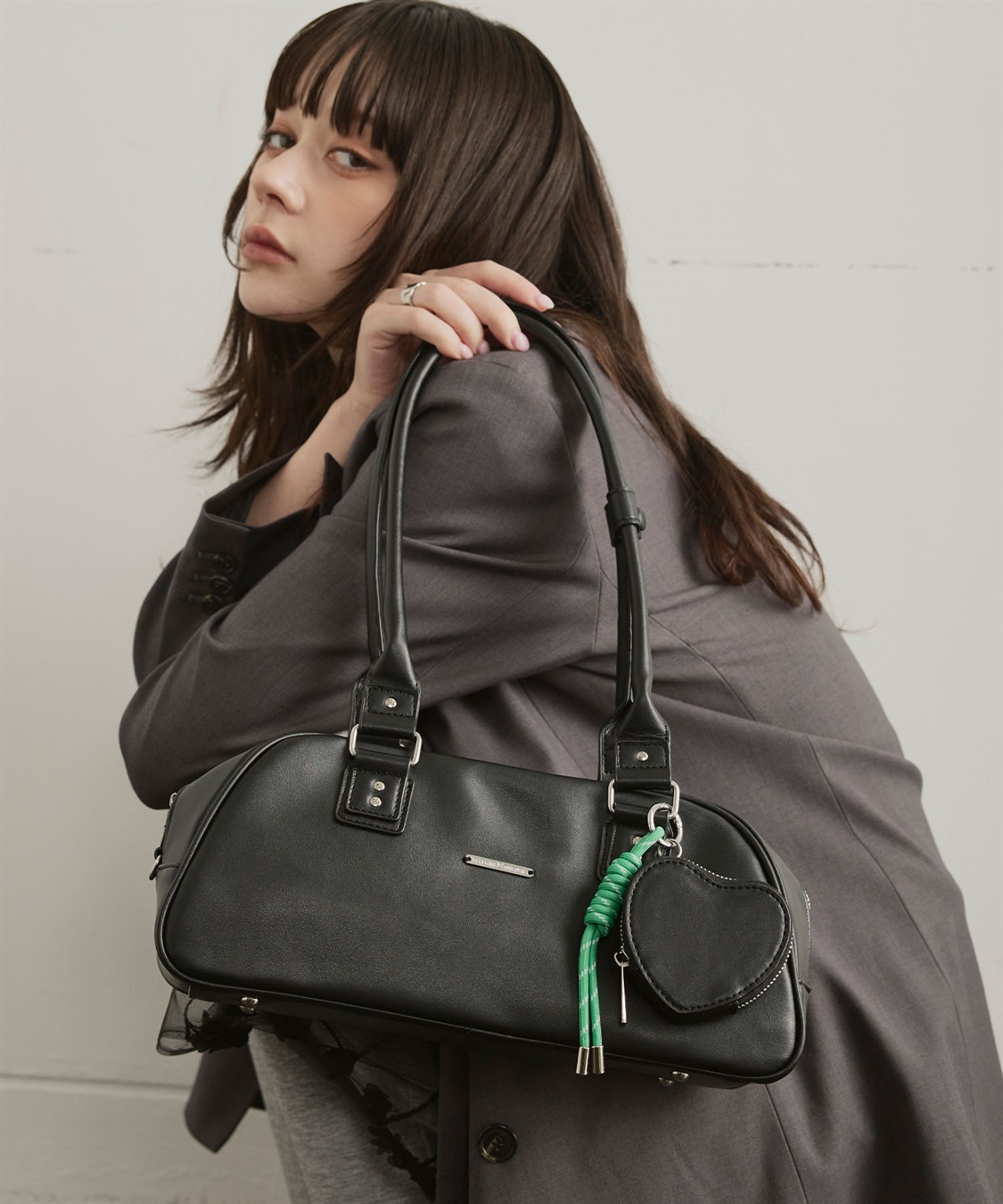 ELLEgirl チャーム付きボストンバッグ_variation_1