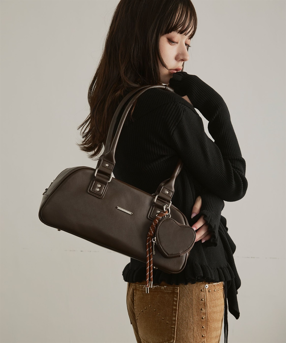 ELLEgirl チャーム付きボストンバッグ_variation_2