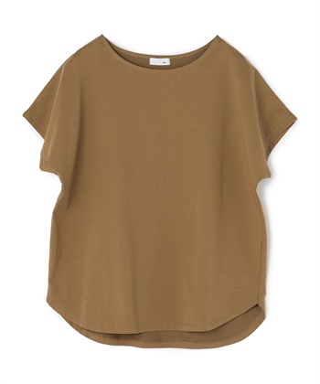 接触冷感》エブ楽フレンチスリーブTシャツ【CF/クロス