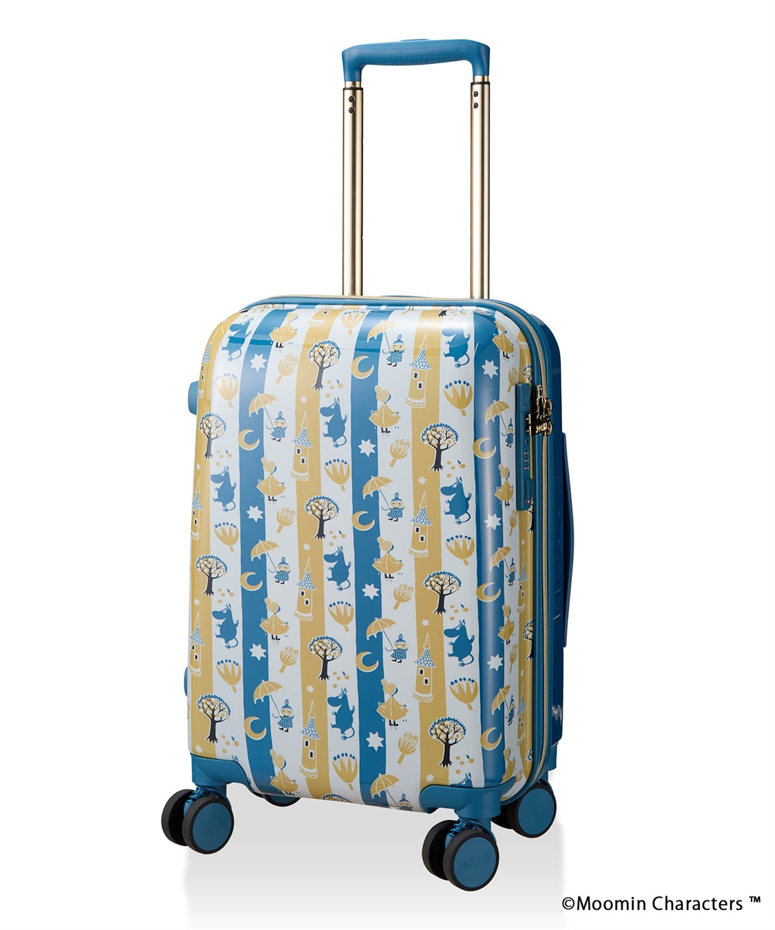 Life Style by cross marche 【MOOMIN/ムーミン】スーツケース ムーミン小説80周年記念 Sサイズ ジッパータイプ_variation_1