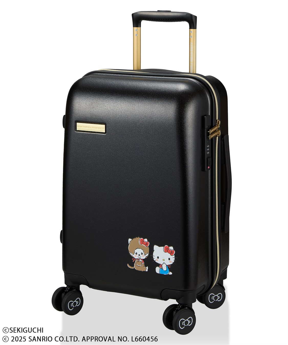 MONCHHICHI×HELLO KITTY/モンチッチ×ハローキティ】スーツケース