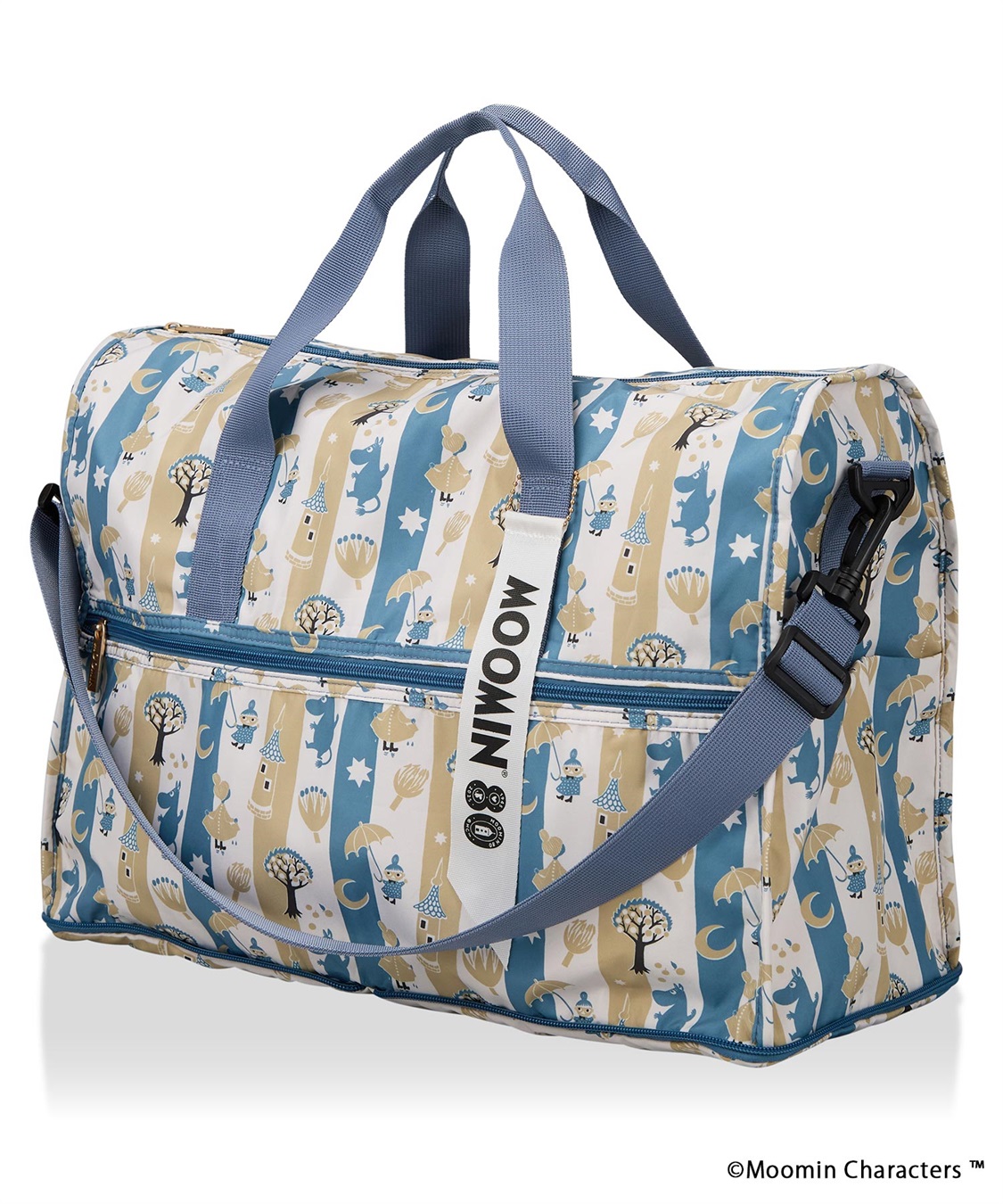 Life Style by cross marche 【MOOMIN/ムーミン】折りたたみ ボストンバッグ Mサイズ ムーミン小説80周年記念_variation_2