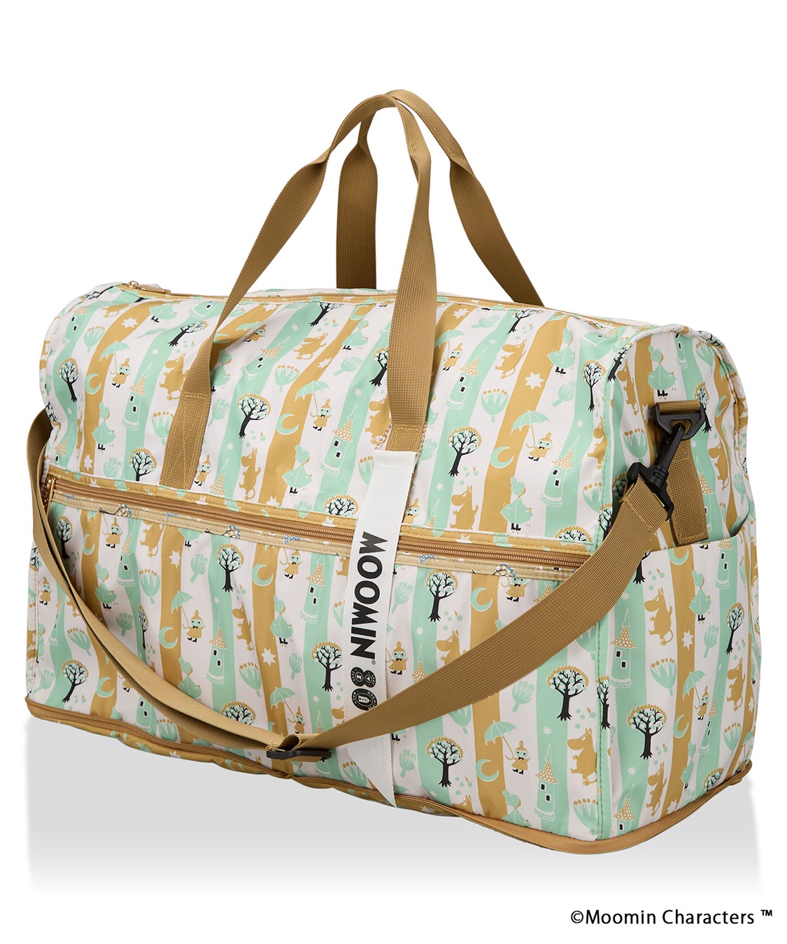 Life Style by cross marche 【MOOMIN/ムーミン】折りたたみ ボストンバッグ Lサイズ ムーミン小説80周年記念_variation_1