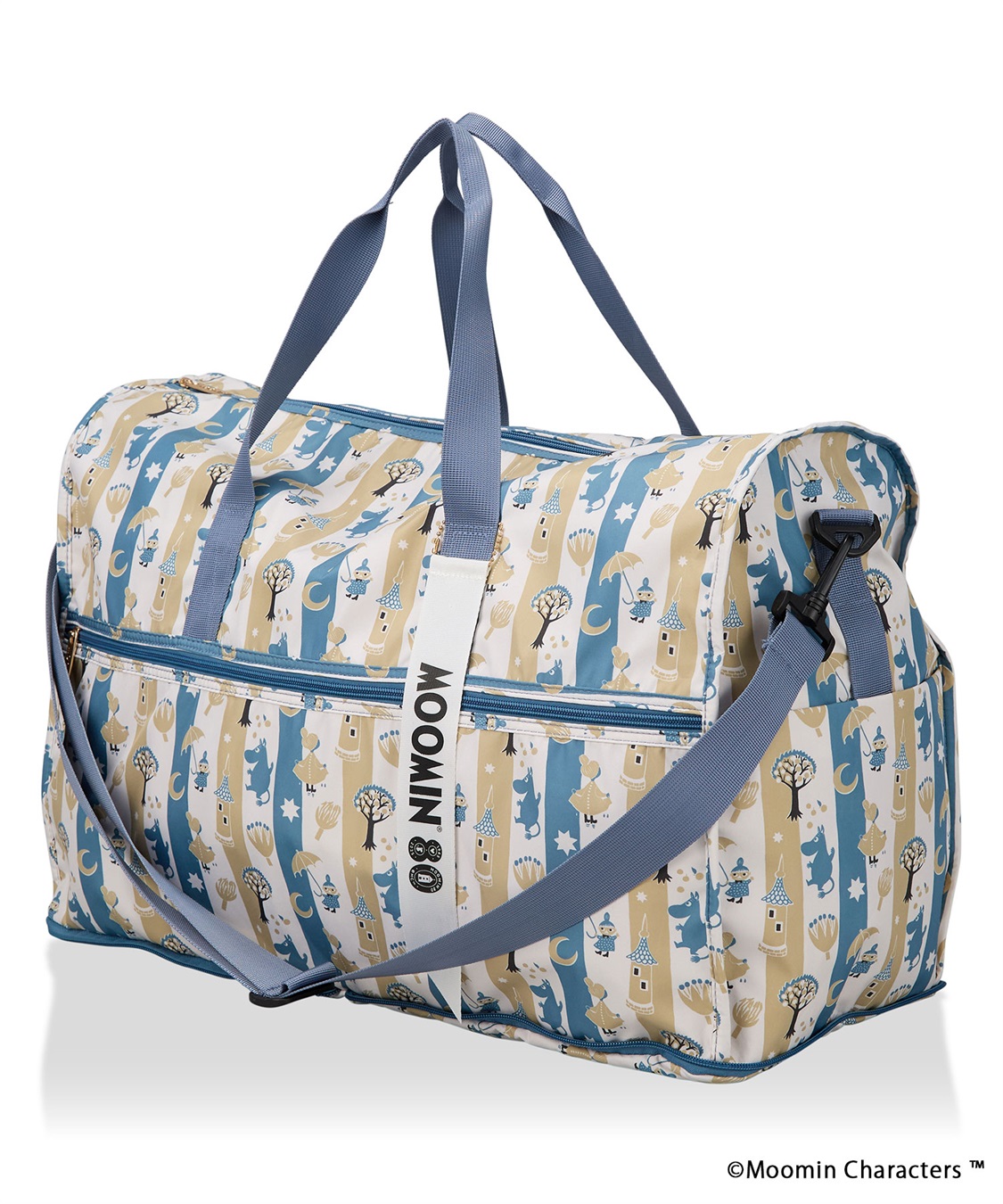 Life Style by cross marche 【MOOMIN/ムーミン】折りたたみ ボストンバッグ Lサイズ ムーミン小説80周年記念_variation_2