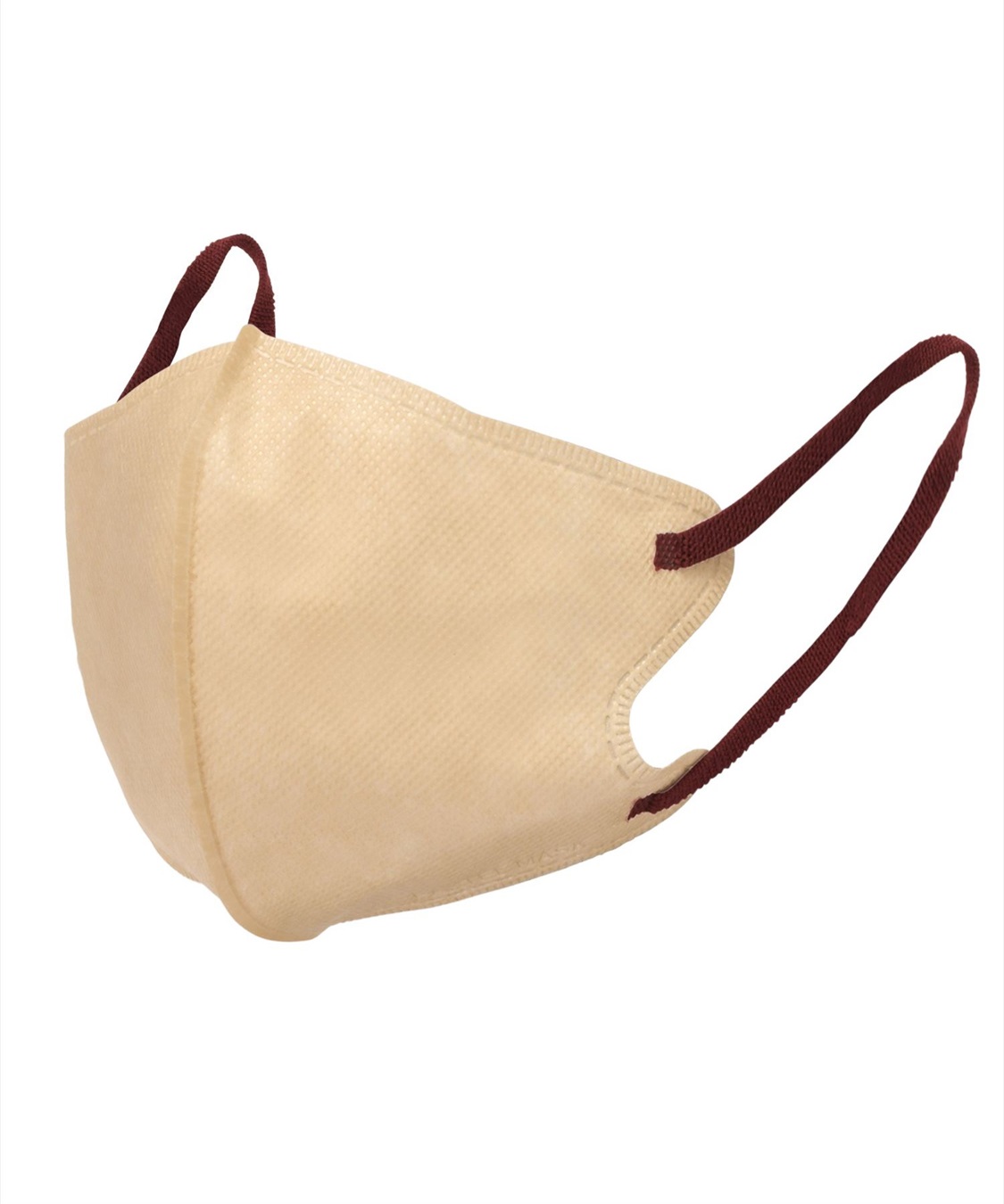 セルボーグ　限定品　レッドベージュ×キャメル　新品　フェイスマスク付 PASTELMASK 不織布COOL 7枚入り 個包装使い捨て立体マスク BFE PFE VFE