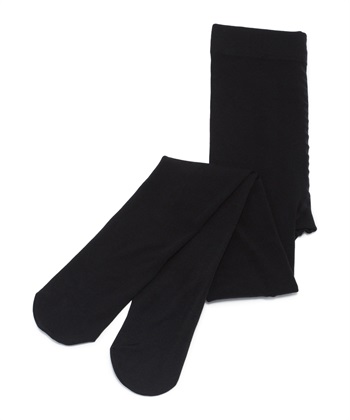 【温活本舗】裏シャギータイツ(ブラック-Ｍ)