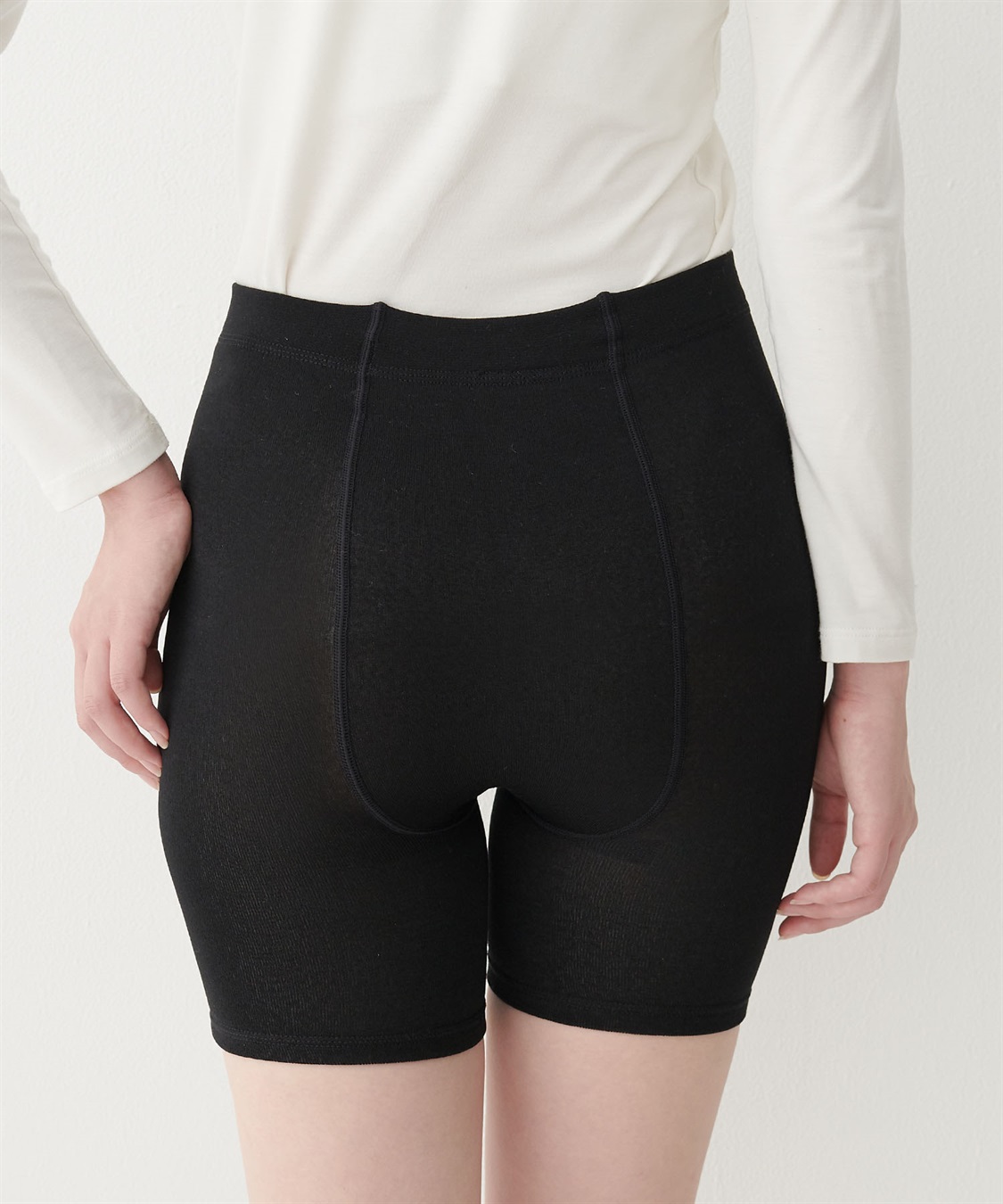 涼活本舗/温活本舗 【温活本舗】裏シャギー腹巻きパンツ_main