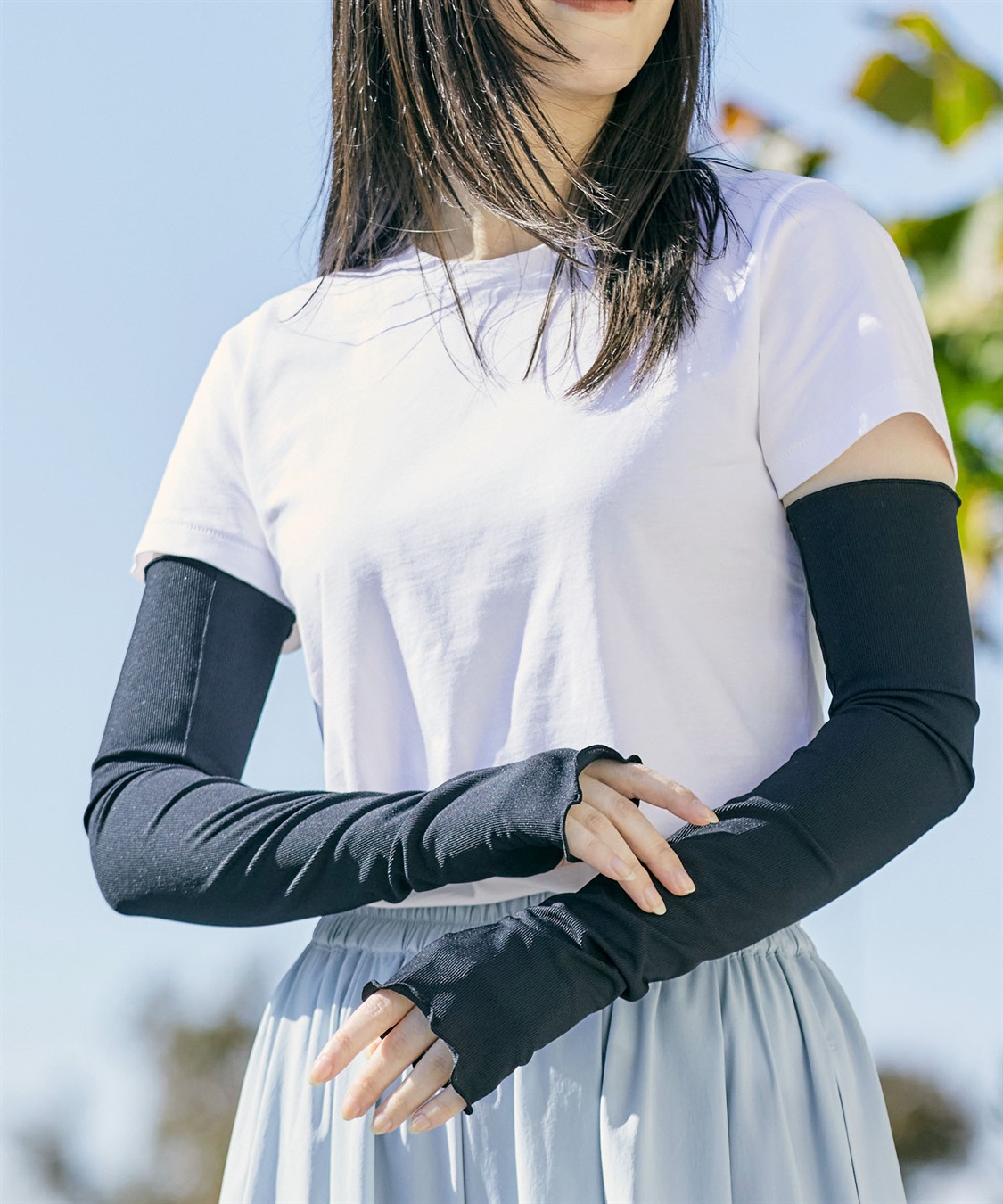 Life Style by cross marche 【涼活本舗】ロングアームカバー_variation_2