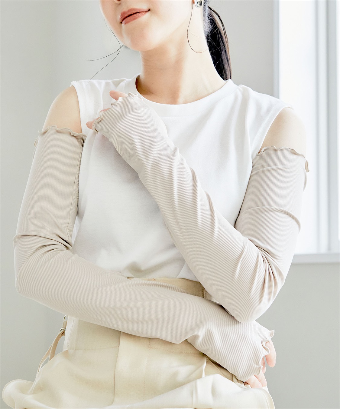 Life Style by cross marche 【涼活本舗】ロングアームカバー_variation_3