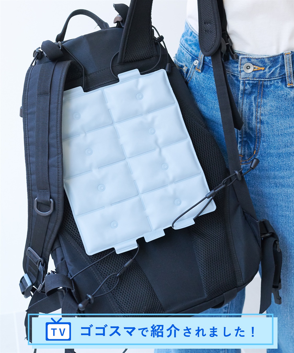 Life Style by cross marche ＼ゴゴスマで紹介されました！／【涼活本舗】クールリュックシート_main