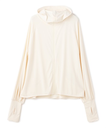 フード付きUVカットパーカ(オフ-フリー)