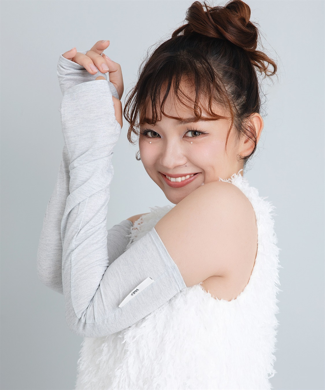 Life Style by cross marche 【Yoki】ラメ生地ロングアームカバー_main