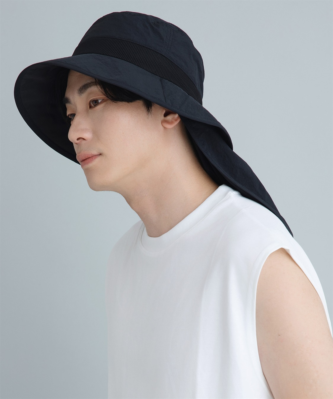 Life Style by cross marche 【Yoki】メンズフェイスシェードハット_main