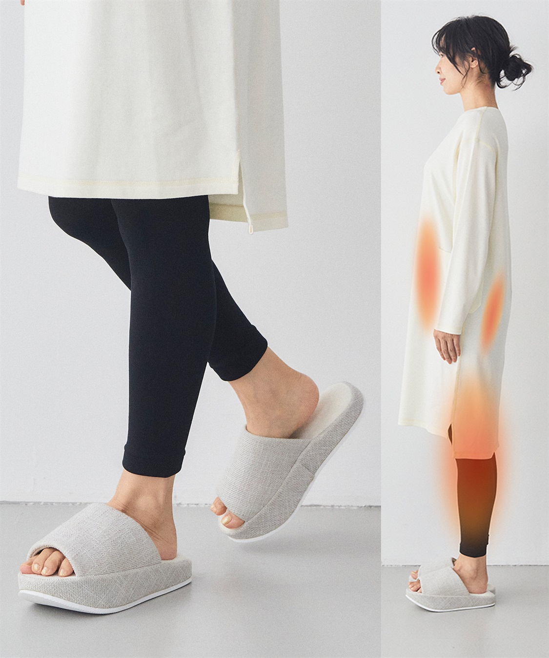 Life Style by cross marche 履いているだけで筋トレ＆カロリー消費　健康スリッパ_main