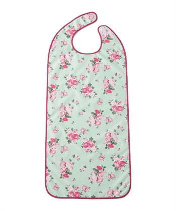 【ココロcolor】お食事エプロン(Ｌグリーン-フリー)