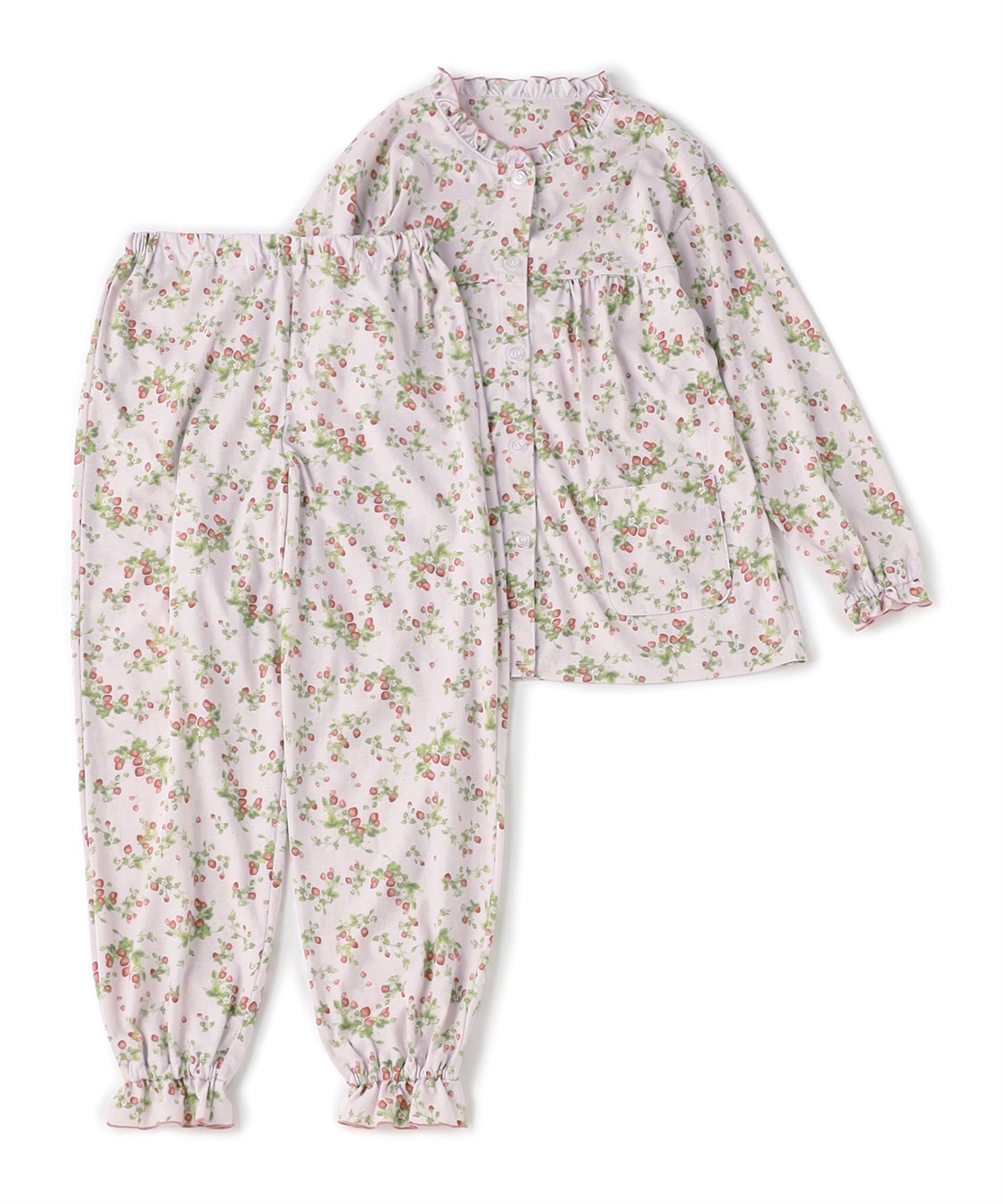 Life Style by cross marche 【ココロcolor】フリル介護パジャマ_variation_1